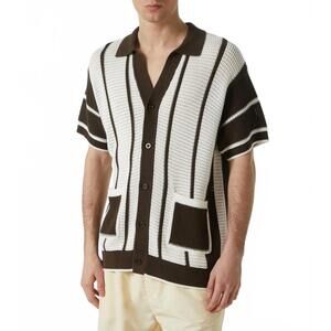 NEW FRESCOBAL CARIOCA fabricio cotton crochet cardigan in seawood green